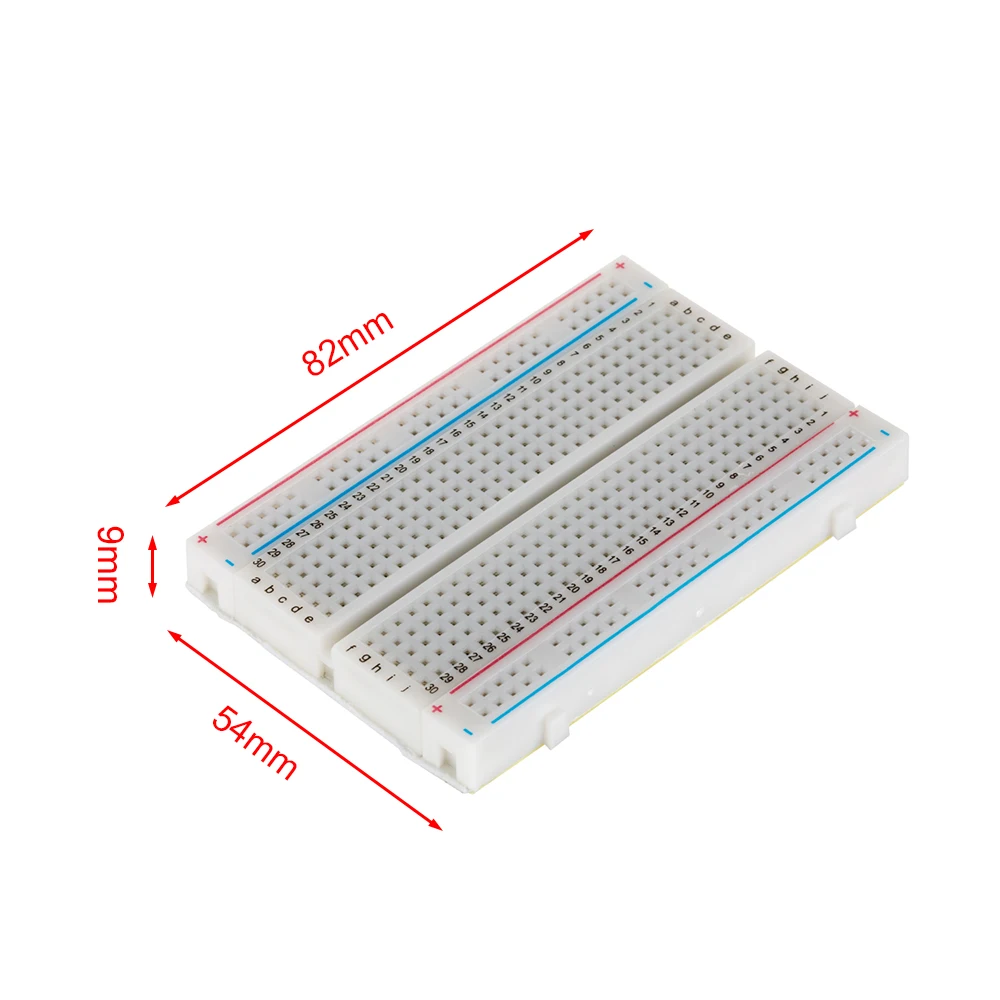 1 Vnt 400 Kaklaraištis Taškų Solderless Breadboard PCB Mini Universali Bandymo Protoboard 