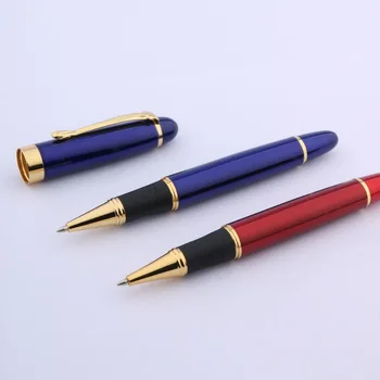 Aukštos Kokybės MOKYKLOS klasikinio rašyti metalo aukso raudona DOVANA Rollerball Pen