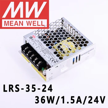 Tai Gerai, LRS-35-24 meanwell 24VDC/1.5/36W Vieno Išėjimo impulsinis Maitinimo šaltinis internetinėje parduotuvėje